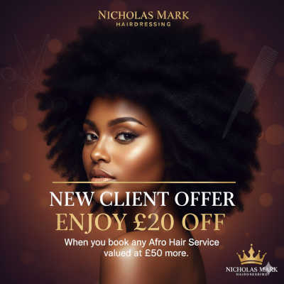Afro hair discount offer at Newcastle upon Tyne