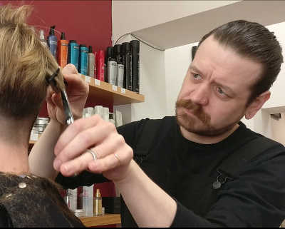 hairstylist barbers Newcastle Greg