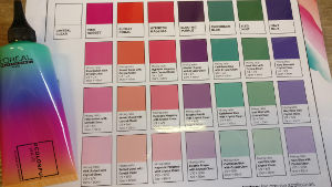 Bright colours