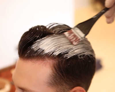 Men's hair straightening Newcastle hairdressers Nicholas Mark Hairdressing
