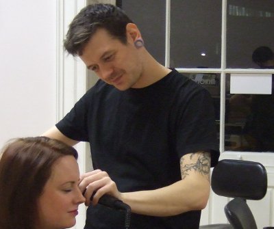 Newcastle salon hairdresser Greg